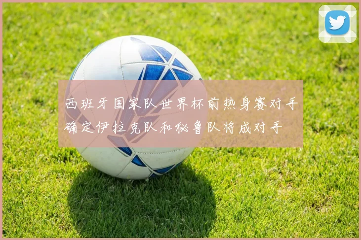 西班牙国家队世界杯前热身赛对手确定伊拉克队和秘鲁队将成对手